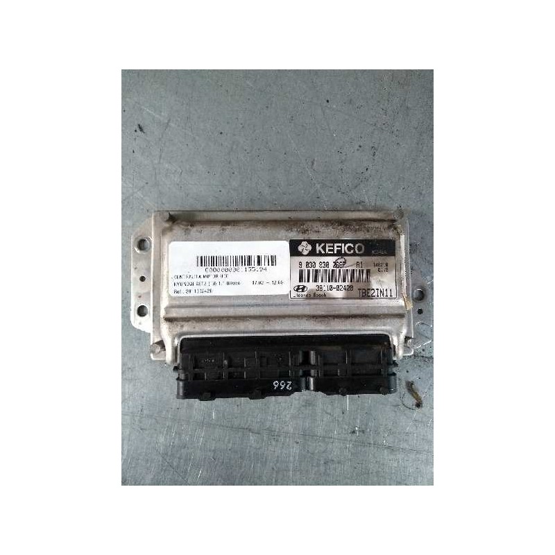 Recambio de centralita motor uce para hyundai getz (tb) 1.1 básico referencia OEM IAM 3911002420 9030930266F TBE2IN11 A1