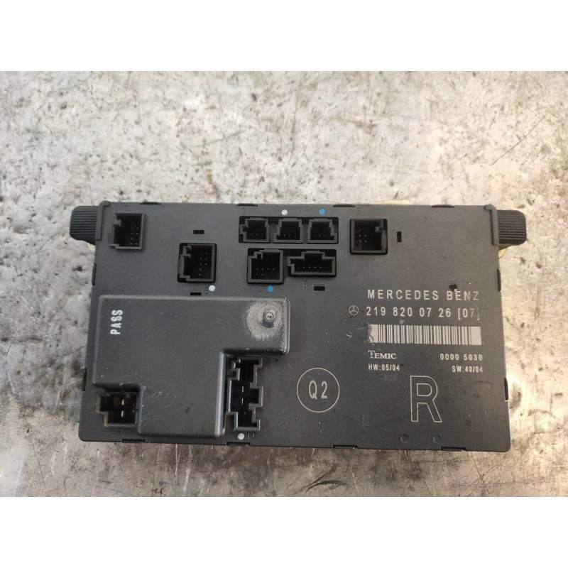 Recambio de modulo electronico para mercedes-benz clase cls (w219) 320 cdi (219.322) referencia OEM IAM 2198200726  