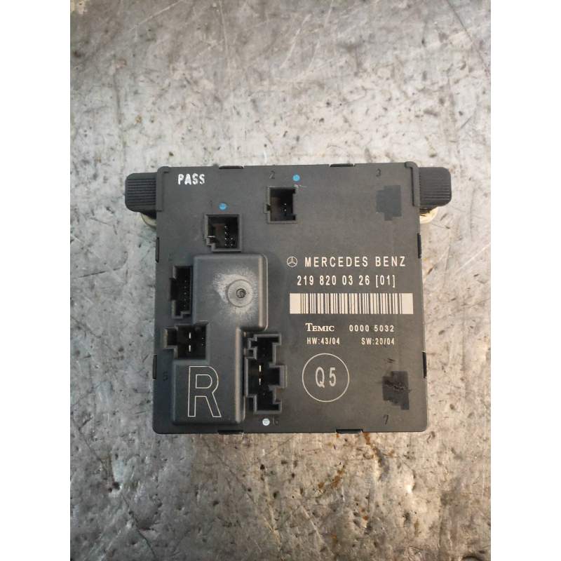 Recambio de modulo electronico para mercedes-benz clase cls (w219) 320 cdi (219.322) referencia OEM IAM 2198200326  