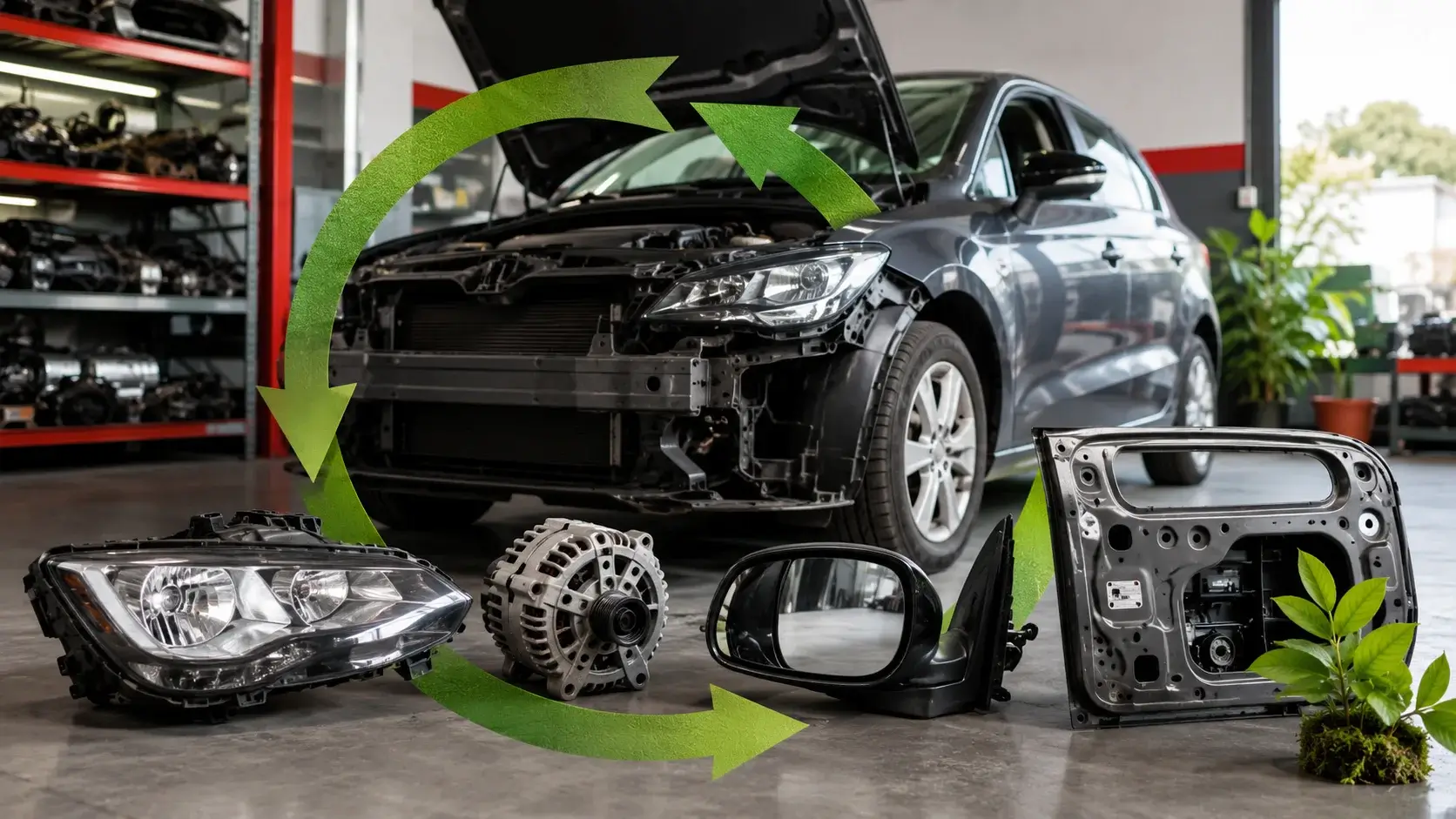 Recambios usados y economía circular: reparar antes que sustituir el coche